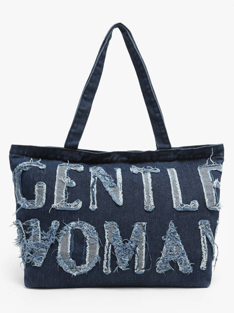 Sac PortÃ© Ã©paule Denim Coton Miniprix Bleu denim 26
