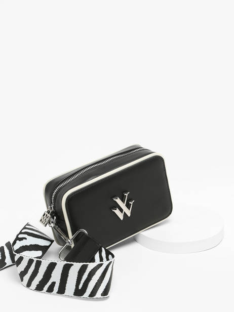 Sac BandouliÃ¨re Animal Vanessa wu Noir animal MA0110 vue secondaire 2