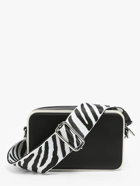 Sac BandouliÃ¨re Animal Vanessa wu Noir animal MA0110 vue secondaire 4