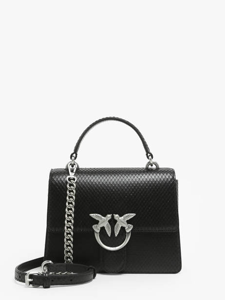 Sac Ã  Main Love Bag Icon Cuir Pinko Noir love bag icon A1VF