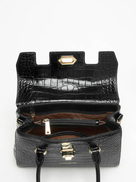 Sac PortÃ© Main Exo Cuir Lancaster Noir exo 107 vue secondaire 3