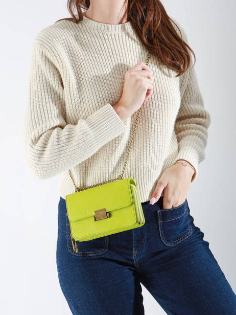 Sac BandouliÃ¨re Gold Miniprix Vert gold 436 vue secondaire 1