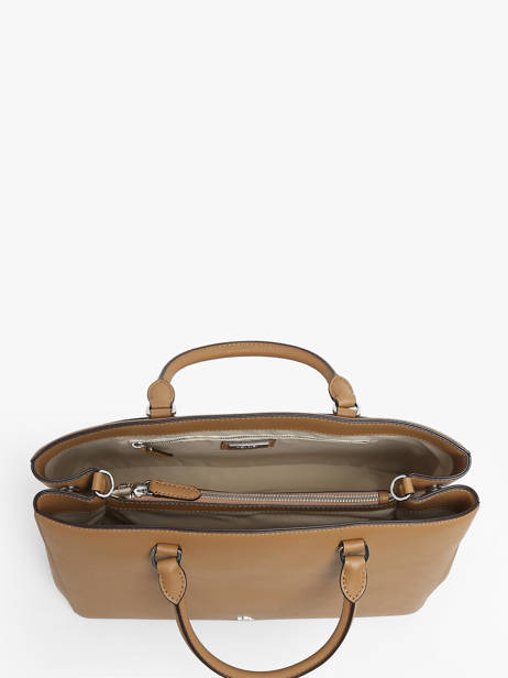 Sac PortÃ© Main Hanna 37 Cuir Lauren ralph lauren Marron hanna 31898556 vue secondaire 3