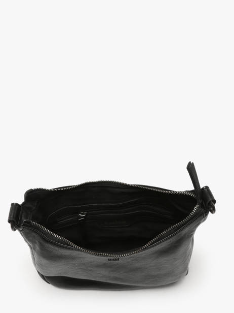 Sac PortÃ© Ã©paule Heritage Cuir Biba Noir heritage FED5L vue secondaire 3