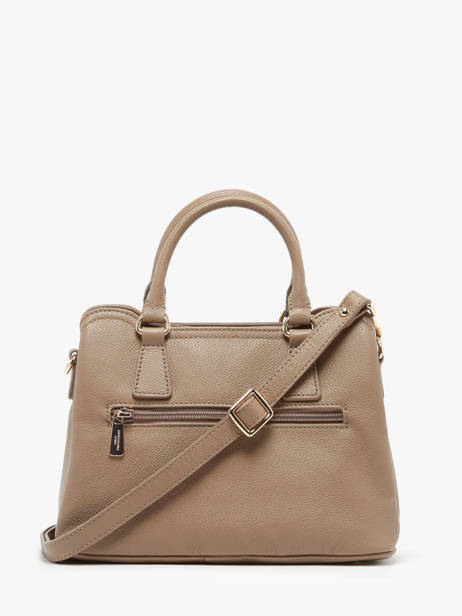 Sac Porté Main Luna Cuir Hexagona Marron luna 6820082 vue secondaire 4