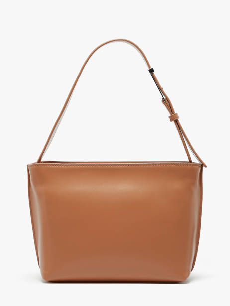 Sac PortÃ© Ã©paule Embossed Logo Polyester RecyclÃ© Calvin klein jeans Marron embossed logo K612551 vue secondaire 3