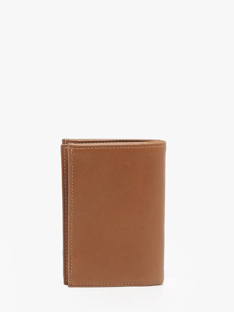 Portefeuille LÃ©on Cuir Arthur & aston Marron leon 799 vue secondaire 3