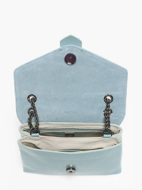 Sac BandouliÃ¨re Jana Amour Cuir Etrier Bleu jana amour EJAM002R vue secondaire 3