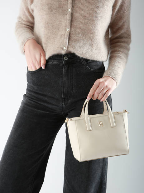 Sac Porté Main Th Soft Tommy hilfiger Blanc th soft AW16907 vue secondaire 1