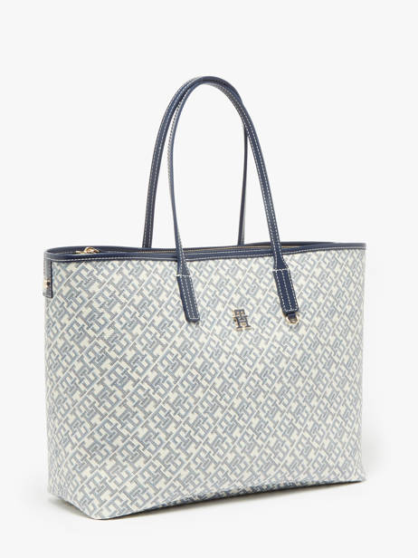 Sac Porté épaule Th Monoplay Cuir Tommy hilfiger Bleu th monoplay AW17379 vue secondaire 2