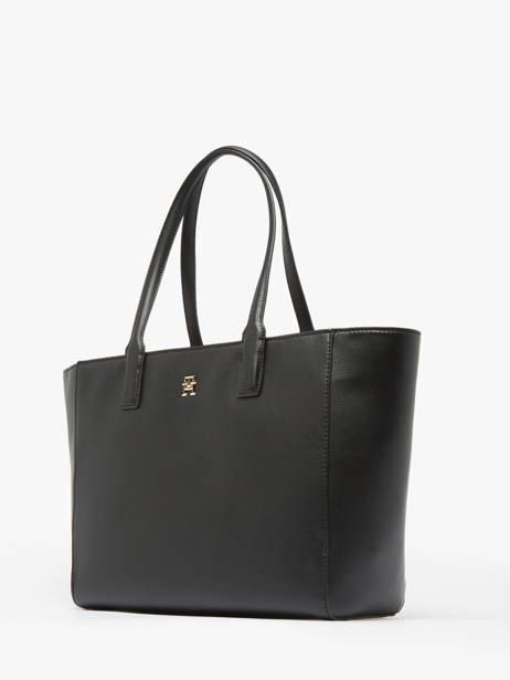 Sac Porté épaule Th Soft Tommy hilfiger Noir th soft AW16905 vue secondaire 2
