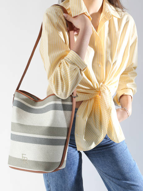 Sac BandouliÃ¨re Sac Ã  Dos M Cavalier Toile Etrier Beige cavalier toile ECLT126M vue secondaire 1