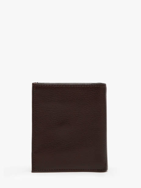 Portefeuille LÃ©on Cuir Arthur & aston Marron leon 988 vue secondaire 3