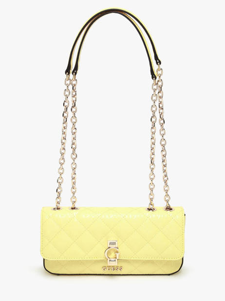 Sac BandouliÃ¨re Bessey Guess Jaune bessey GG952221 vue secondaire 2