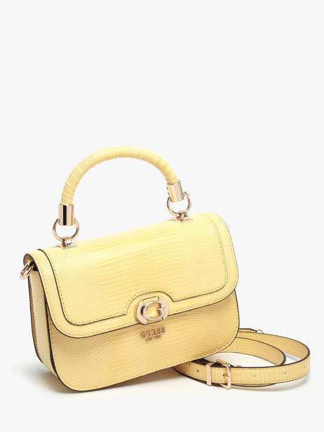 Sac BandouliÃ¨re Orlina Guess Jaune orlina KG953120 vue secondaire 2
