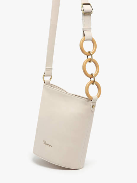 Sac BandouliÃ¨re Heliconia Woomen Beige heliconia WHEL02 vue secondaire 2