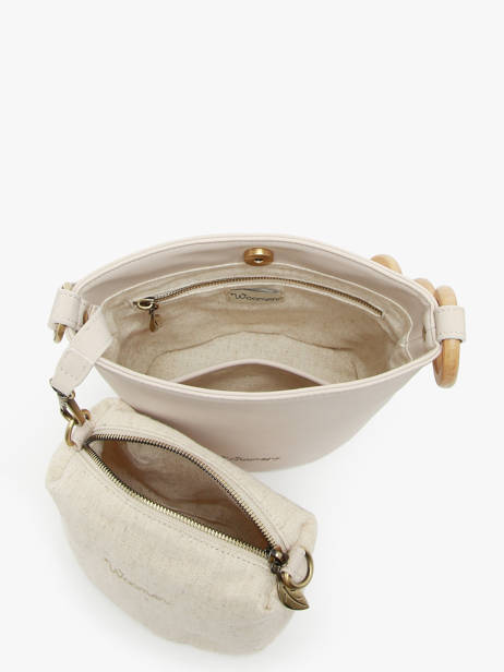 Sac BandouliÃ¨re Heliconia Woomen Beige heliconia WHEL02 vue secondaire 4