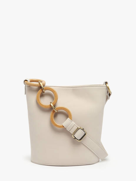 Sac BandouliÃ¨re Heliconia Woomen Beige heliconia WHEL02 vue secondaire 5
