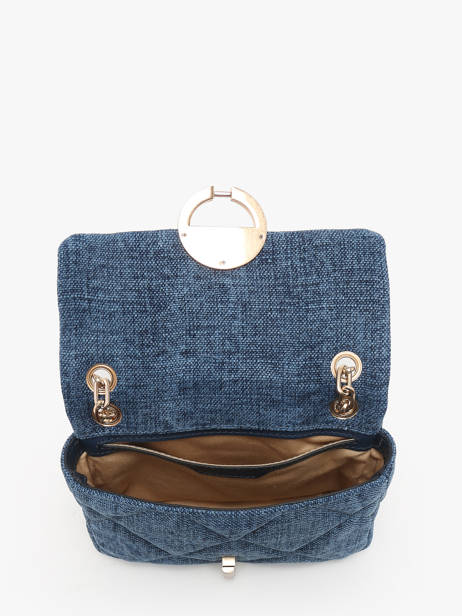 Sac BandouliÃ¨re Moon Lin Vanessa bruno Bleu moon 70V40326 vue secondaire 3