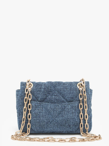 Sac BandouliÃ¨re Moon Lin Vanessa bruno Bleu moon 70V40326 vue secondaire 4