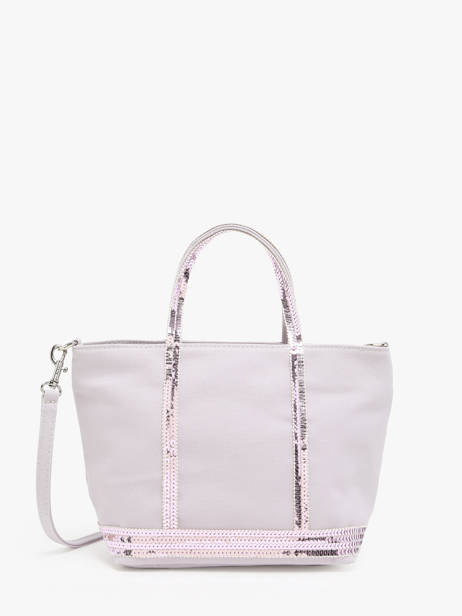 Sac BandouliÃ¨re Baby Cabas Paillettes Vanessa bruno Violet cabas 1V40410