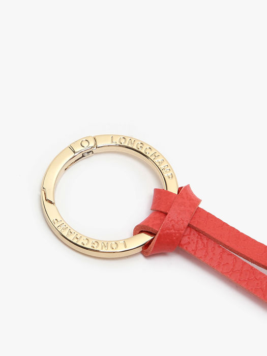 Longchamp Porte-clés grigri fleurs Porte clés Rouge