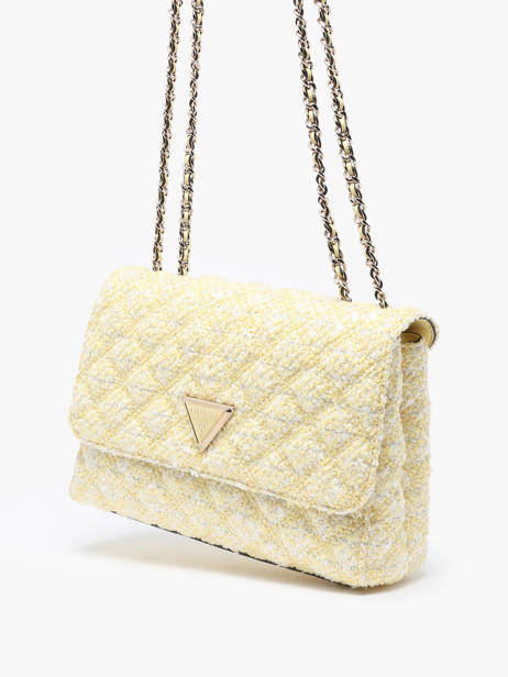 Sac BandouliÃ¨re Giully Guess Jaune giully TD874820 vue secondaire 2