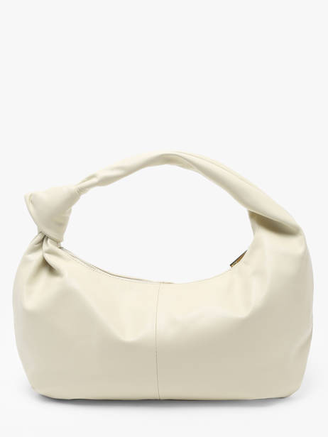 Sac PortÃ© Ã©paule Sauvage Cuir Milano Beige sauvage SA24114 vue secondaire 4