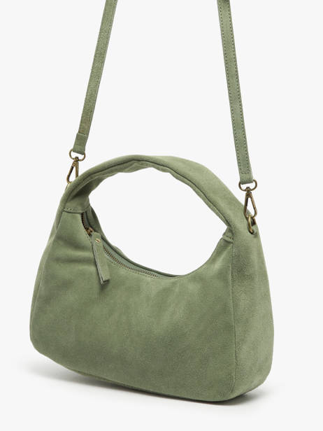Sac à Main Velvet Cuir Milano Vert velvet VE24114 vue secondaire 2