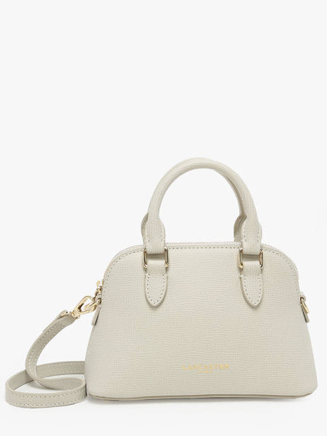 Sac Bandoulière Sierra Jia Cuir Lancaster Blanc sierra jia 1