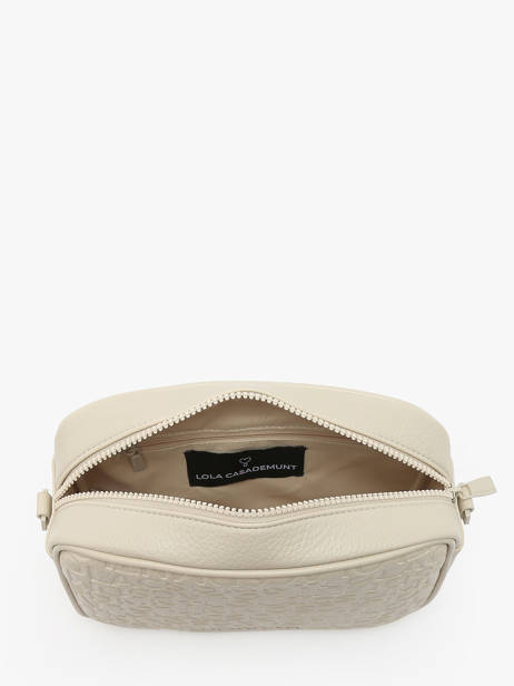 Sac BandouliÃ¨re Logo Lola casademunt Beige logo 65 vue secondaire 3