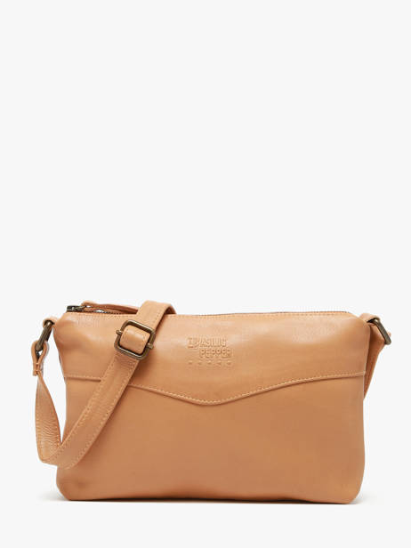 Sac Bandoulière Cow Cuir Basilic pepper Marron cow BCOW68