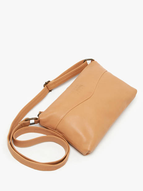 Sac Bandoulière Cow Cuir Basilic pepper Marron cow BCOW68 vue secondaire 2