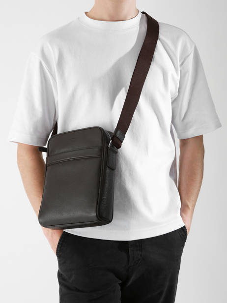 Sac BandouliÃ¨re Le tanneur Marron charles TCHA2210 vue secondaire 1