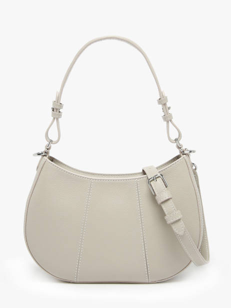 Sac BandouliÃ¨re Juliette Cuir Le tanneur Gris juliette TJET1050 vue secondaire 4