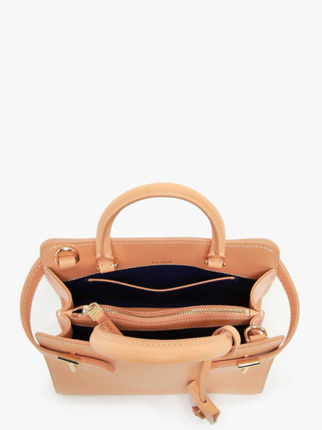 Sac Ã  Main S Emilie Cuir Le tanneur Orange emily PB328670 vue secondaire 3
