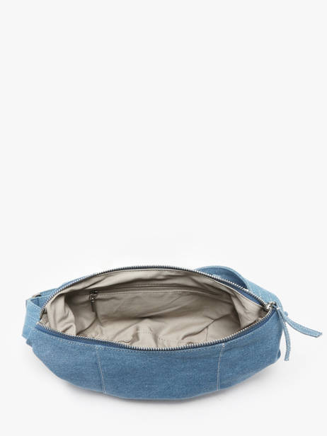 Sac BandouliÃ¨re Denim Coton Nat et nin Bleu denim DE vue secondaire 3