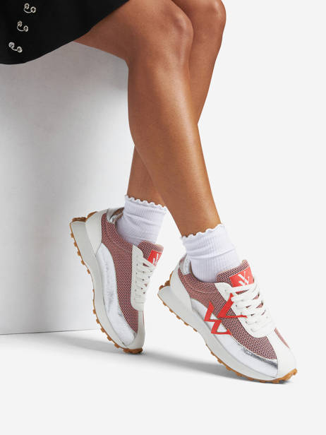 Sneakers Mona Vanessa wu Rose women BK2715CO vue secondaire 1
