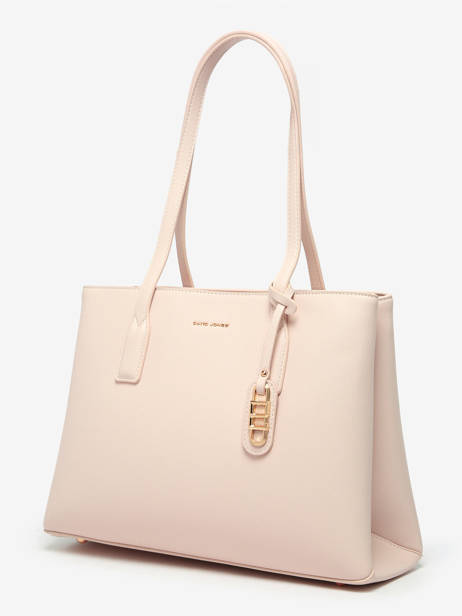 Sac Porté épaule Saffiano David jones Rose saffiano CM7468 vue secondaire 2