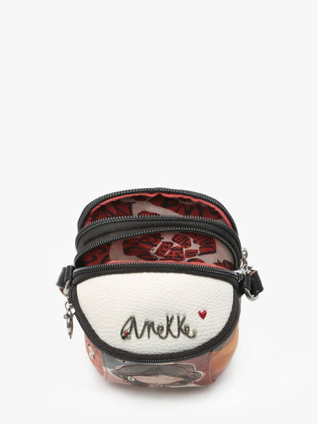 Sac BandouliÃ¨re Alma Polyurethane Anekke Blanc alma 40703903 vue secondaire 3