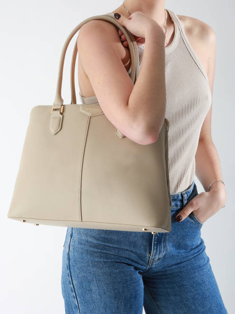 Sac Porté épaule Paris David jones Beige paris CM7466 vue secondaire 1