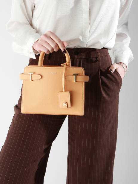 Sac Ã  Main S Emilie Cuir Le tanneur Orange emily PB328670 vue secondaire 1