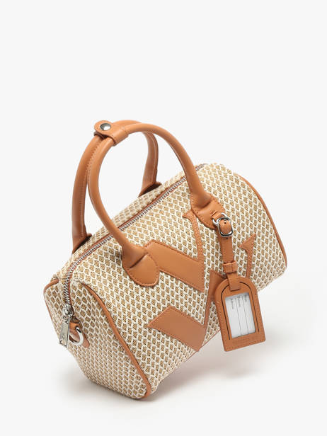Sac Porté Main Resille Vanessa wu Marron resille MA0123 vue secondaire 2