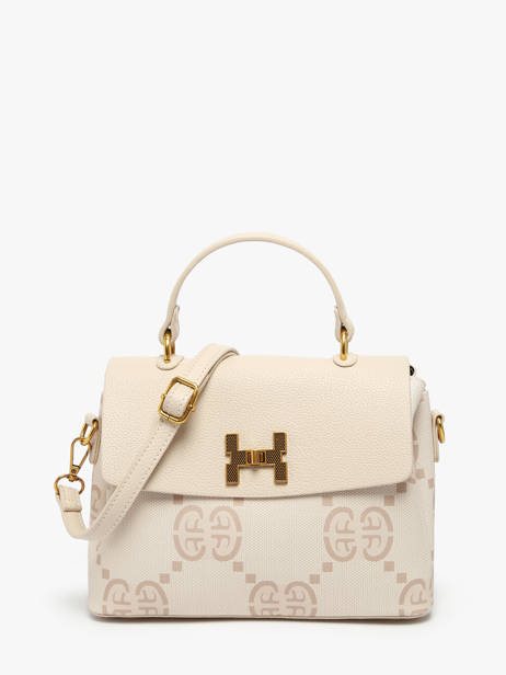 Sac Porté Main Signed Miniprix Beige signed 1