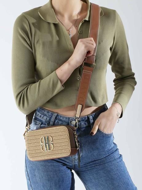 Sac Bandoulière Ld Bags Laurent david Marron ld bags 892 vue secondaire 1