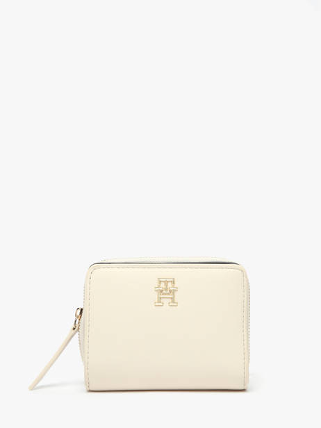 Porte-monnaie Tommy hilfiger Blanc th logotape AW17408