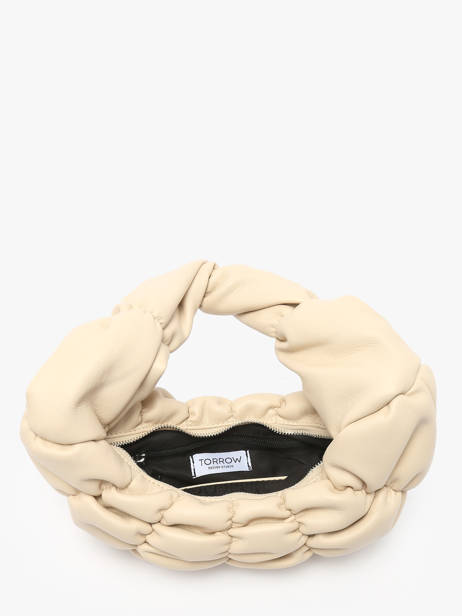 Sac PortÃ© Ã©paule Sphere Torrow Beige sphere TSPH01 vue secondaire 3