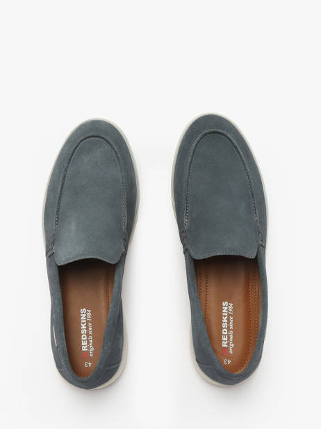 Mocassins Arcann Redskins Bleu men ARCANN vue secondaire 4