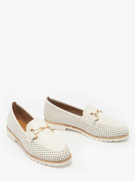 Mocassins En Cuir Tamaris Blanc women 44 vue secondaire 2