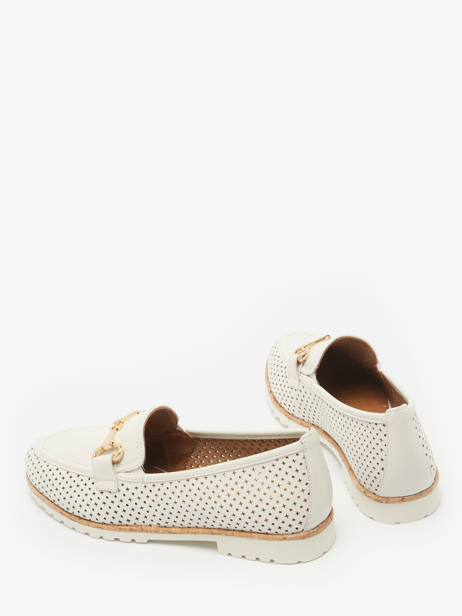 Mocassins En Cuir Tamaris Blanc women 44 vue secondaire 3